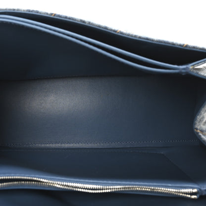 Balenciaga Washed Denim Quilted Medium Crush Chain Bag Denim Blue 5 of 9