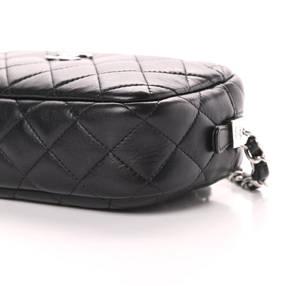 Chanel Lambskin Quilted Small Timeless Camera Case Black 10 of 11
