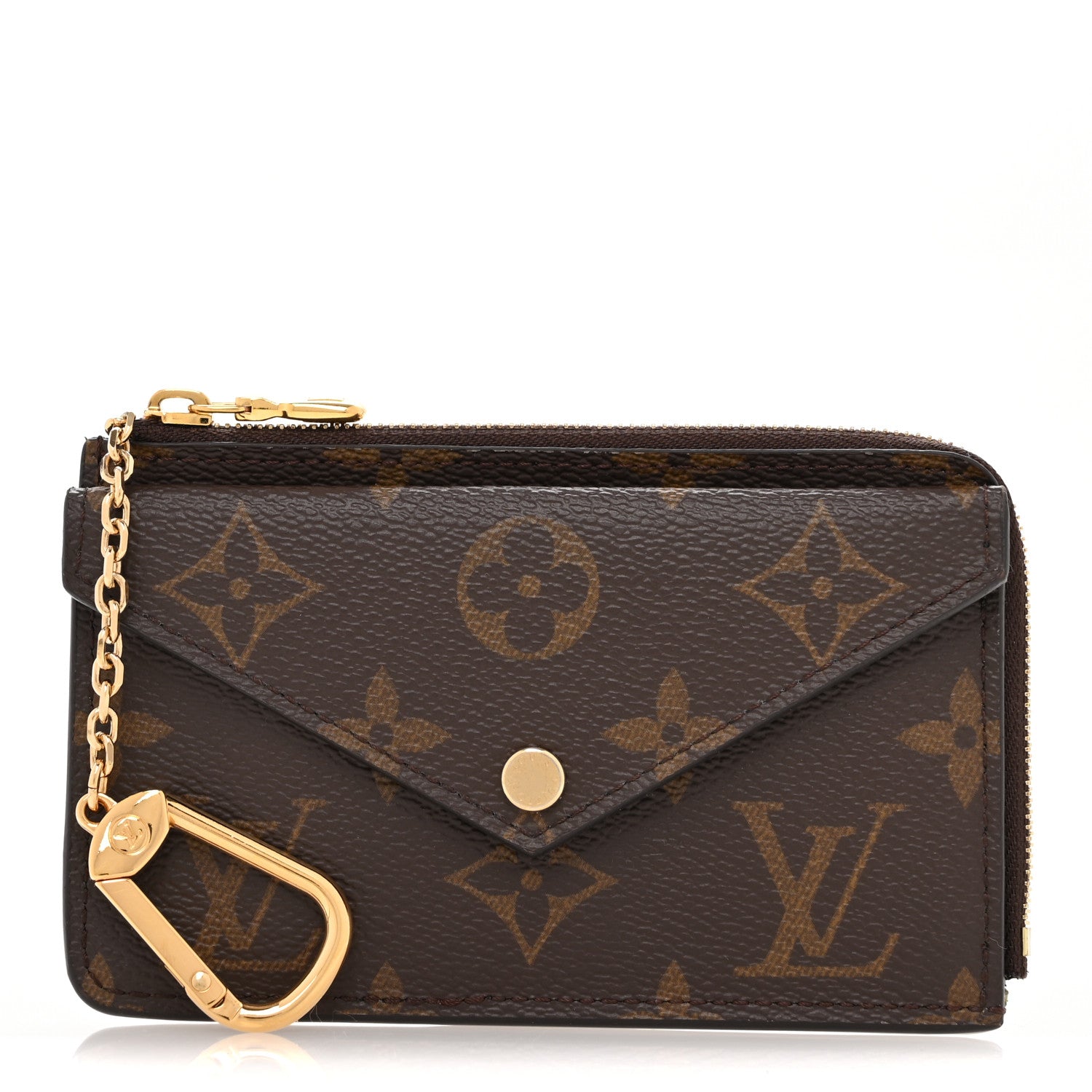 Louis Vuitton Monogram Recto Verso Card Holder Black 1 of 7