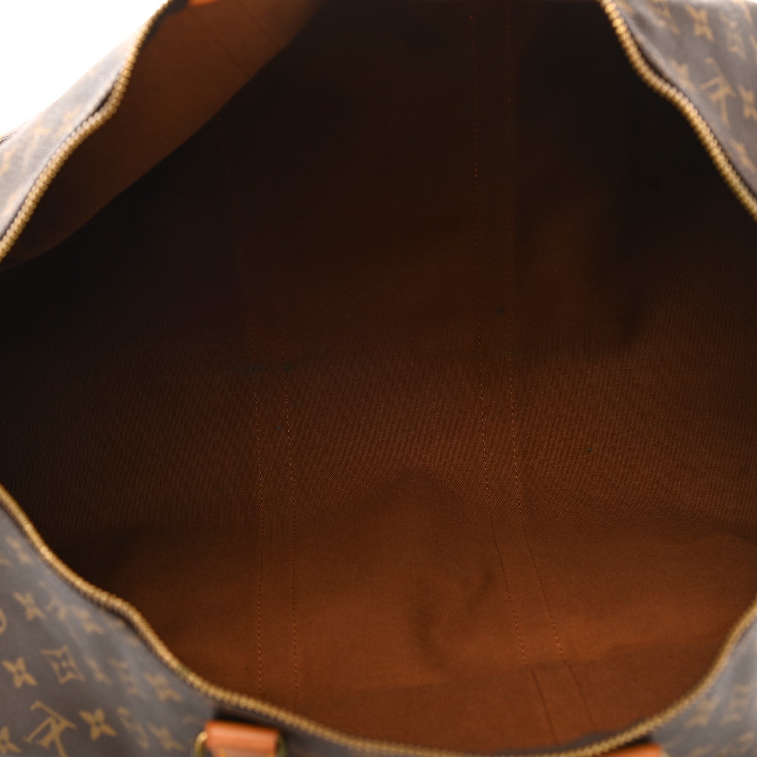 Louis Vuitton Monogram Keepall Bandouliere 55 5 of 15