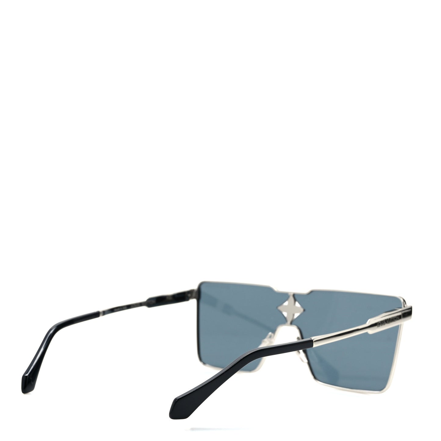 Metal Swarovski Crystal Cyclone Sunglasses Z1815U Silver