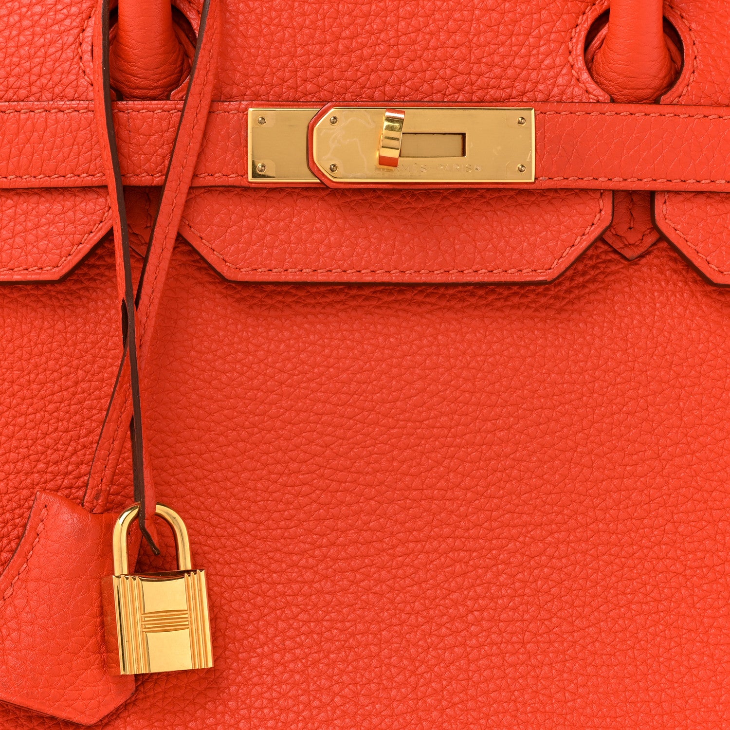 Hermes Togo Birkin 35 Capucine 8 of 15