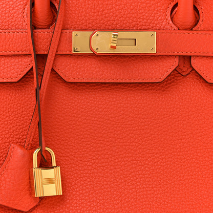Hermes Togo Birkin 35 Capucine 8 of 15