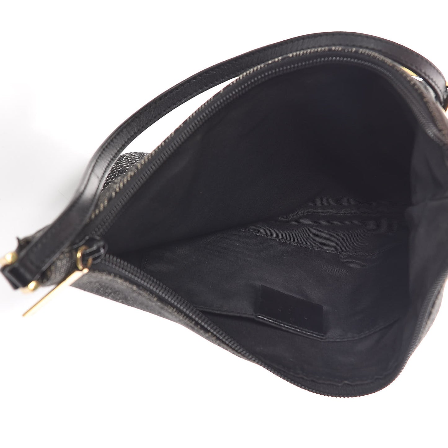 Denim Monogram Pochette Black