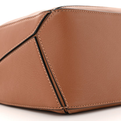 Loewe Calfskin Small Puzzle Bag Tan 8 of 9