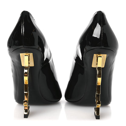 Saint Laurent Vernice Grupy Opyum 110 Pumps 38 Black 6 of 12