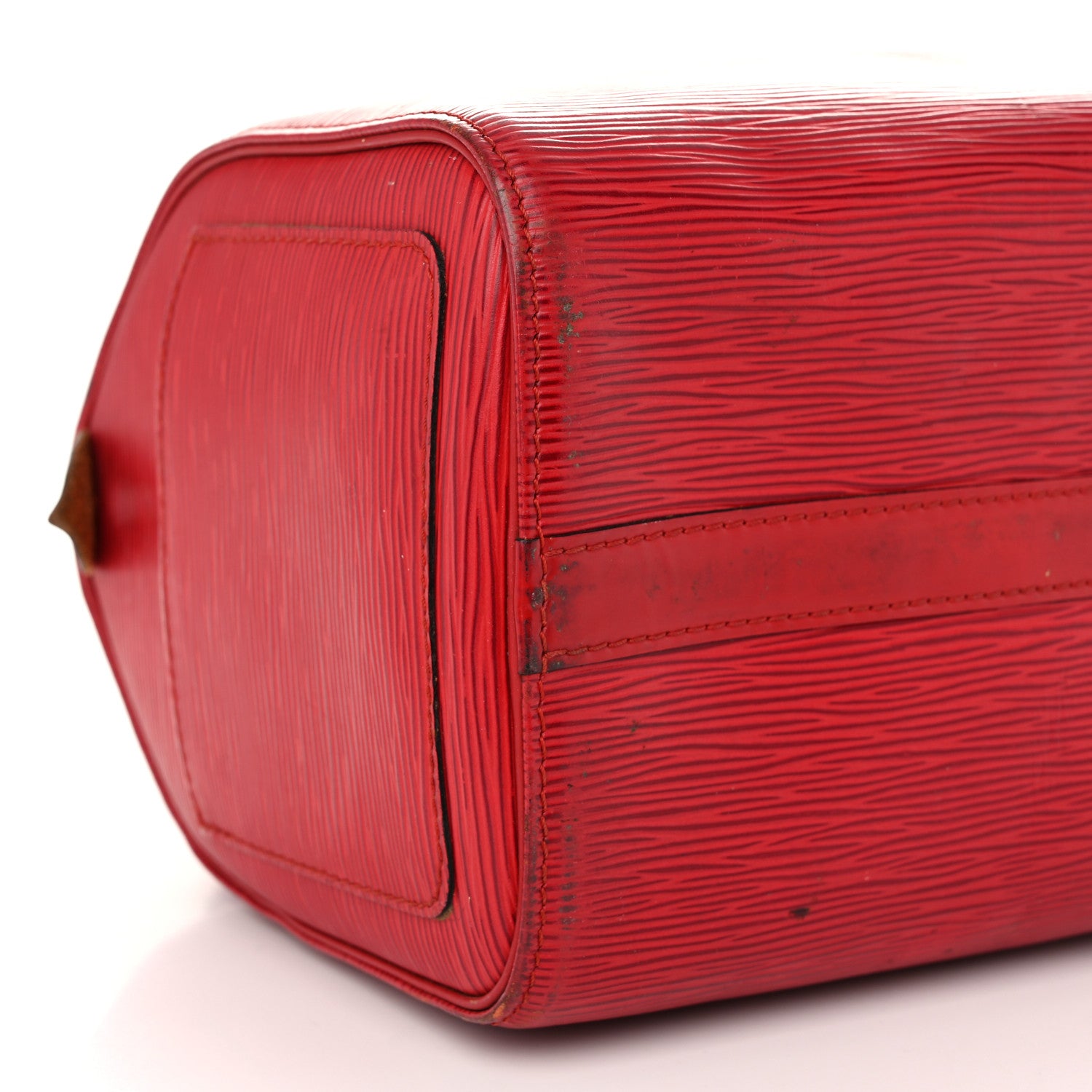 Louis Vuitton Epi Speedy 25 Castillan Red 9 of 15