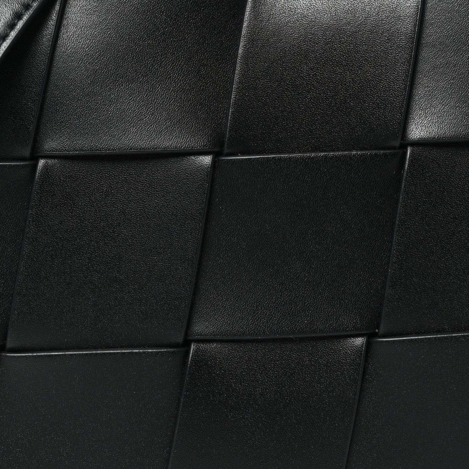 Bottega Veneta Lambskin Maxi Intrecciato Speed Cassette Crossbody Bag Black 8 of 10