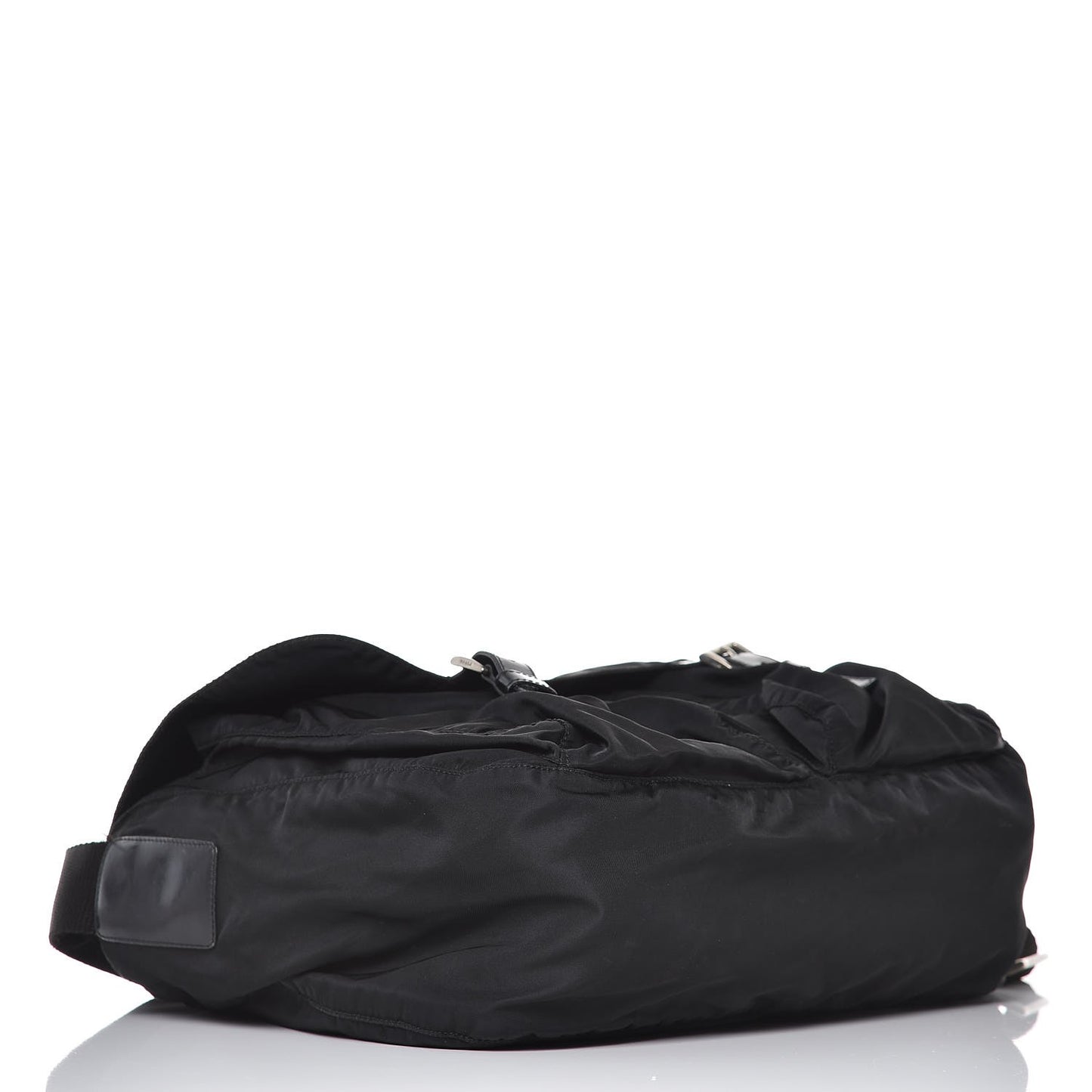 Tessuto Nylon Messenger Bag Black