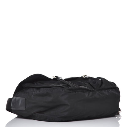 Prada Tessuto Nylon Messenger Bag Black 4 of 8