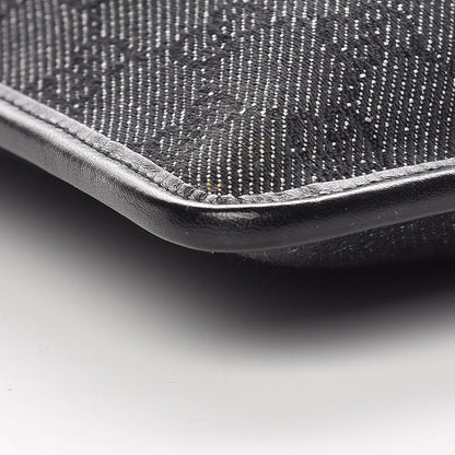 Gucci GG Monogram Messenger Crossbody Bag Black 8 of 9