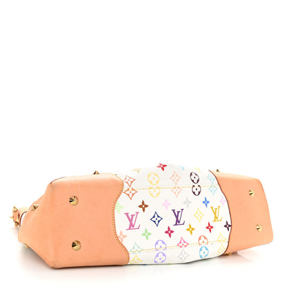 Louis Vuitton Monogram Multicolor Judy GM White 4 of 13