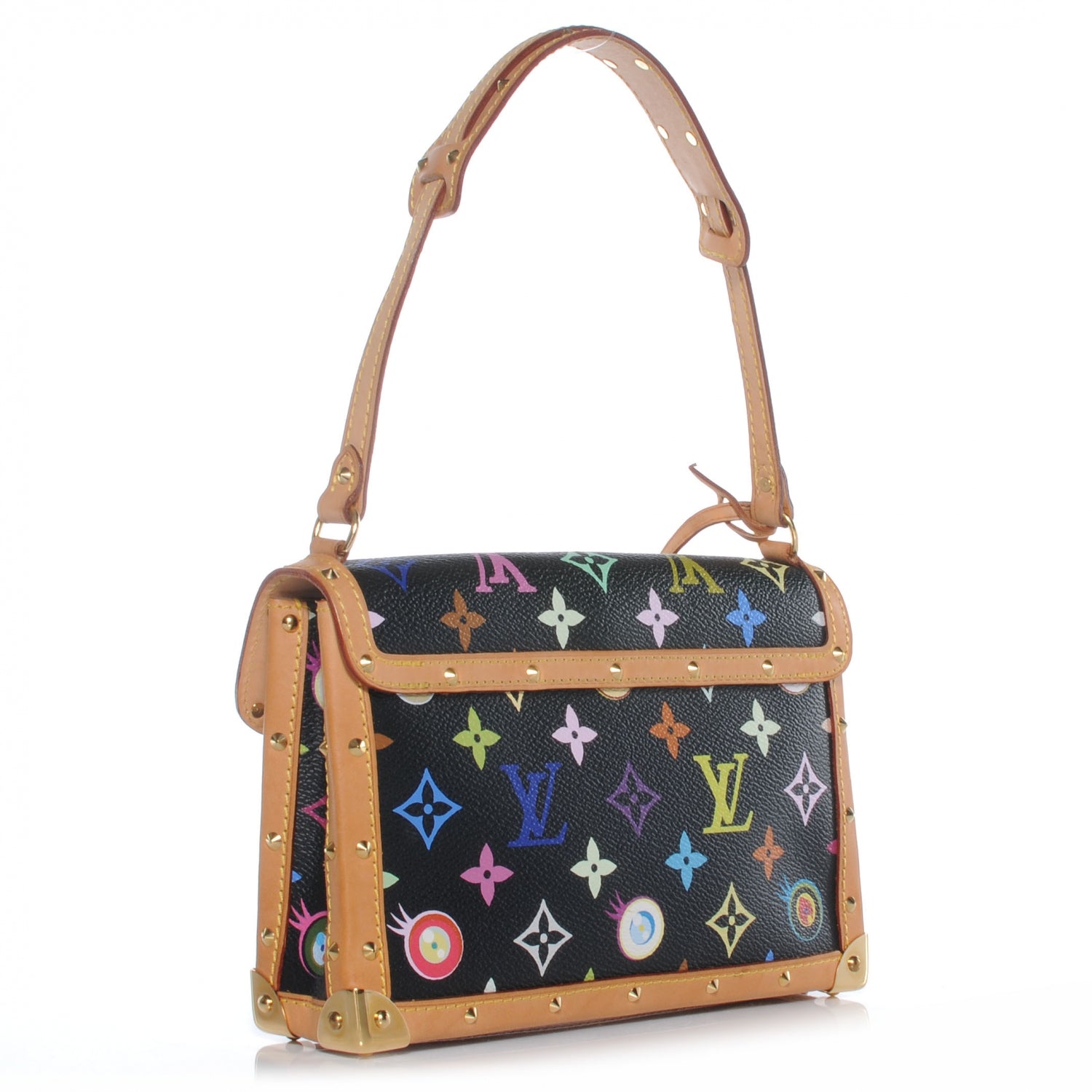 Louis Vuitton Monogram Multicolor Eye Miss You Black 3 of 7