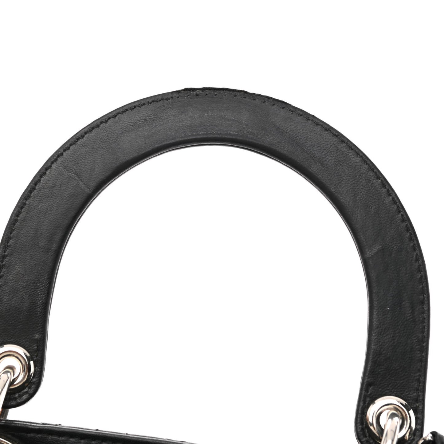 Lambskin Cannage Large Lady Dior Black