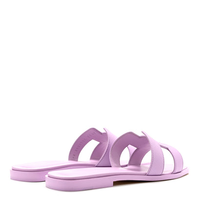 Hermes Epsom Oran Sandals 36 Violet Amethyst 4 of 8