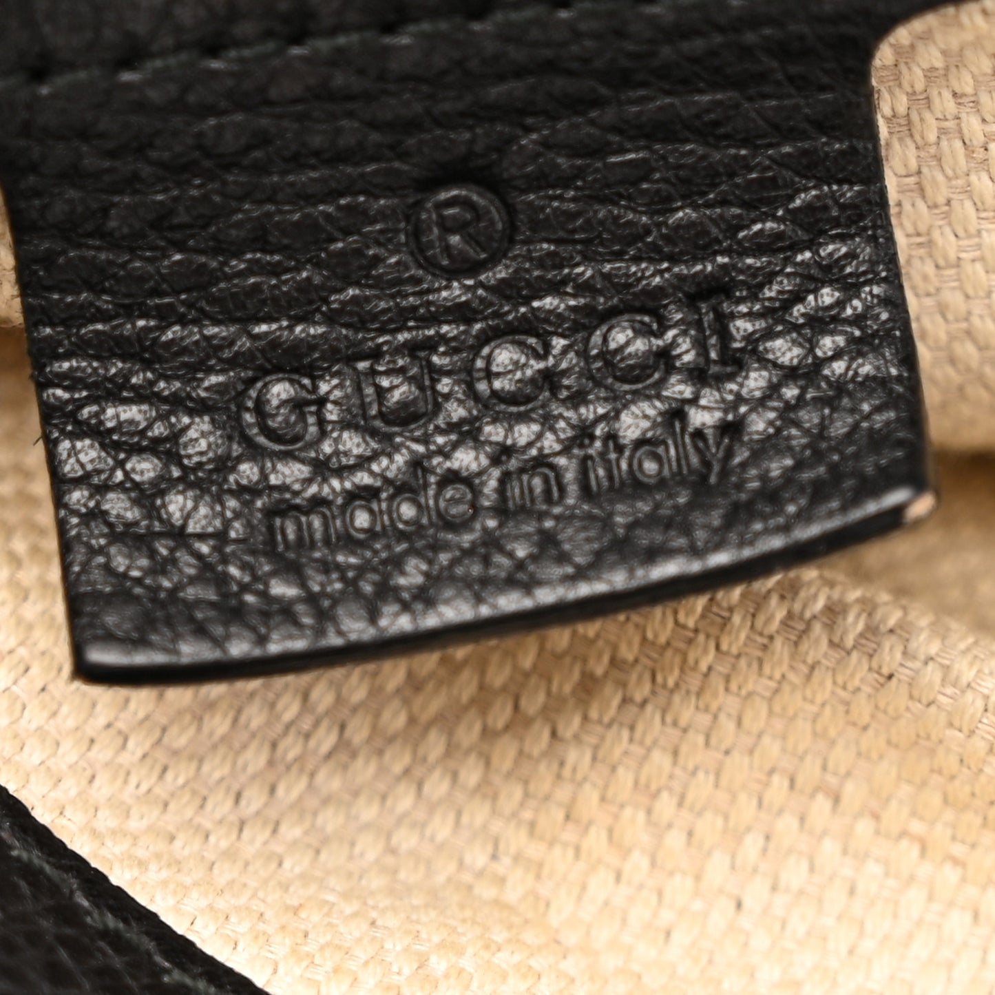 Pebbled Calfskin Medium Soho Shoulder Bag Black