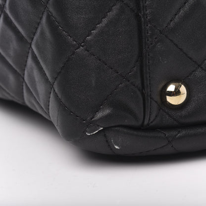 Chanel Calfskin Quilted XXL Travel Flap Bag Black 10 of 13