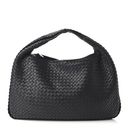 Bottega Veneta Nappa Intrecciato Medium Veneta Hobo Black 1 of 9