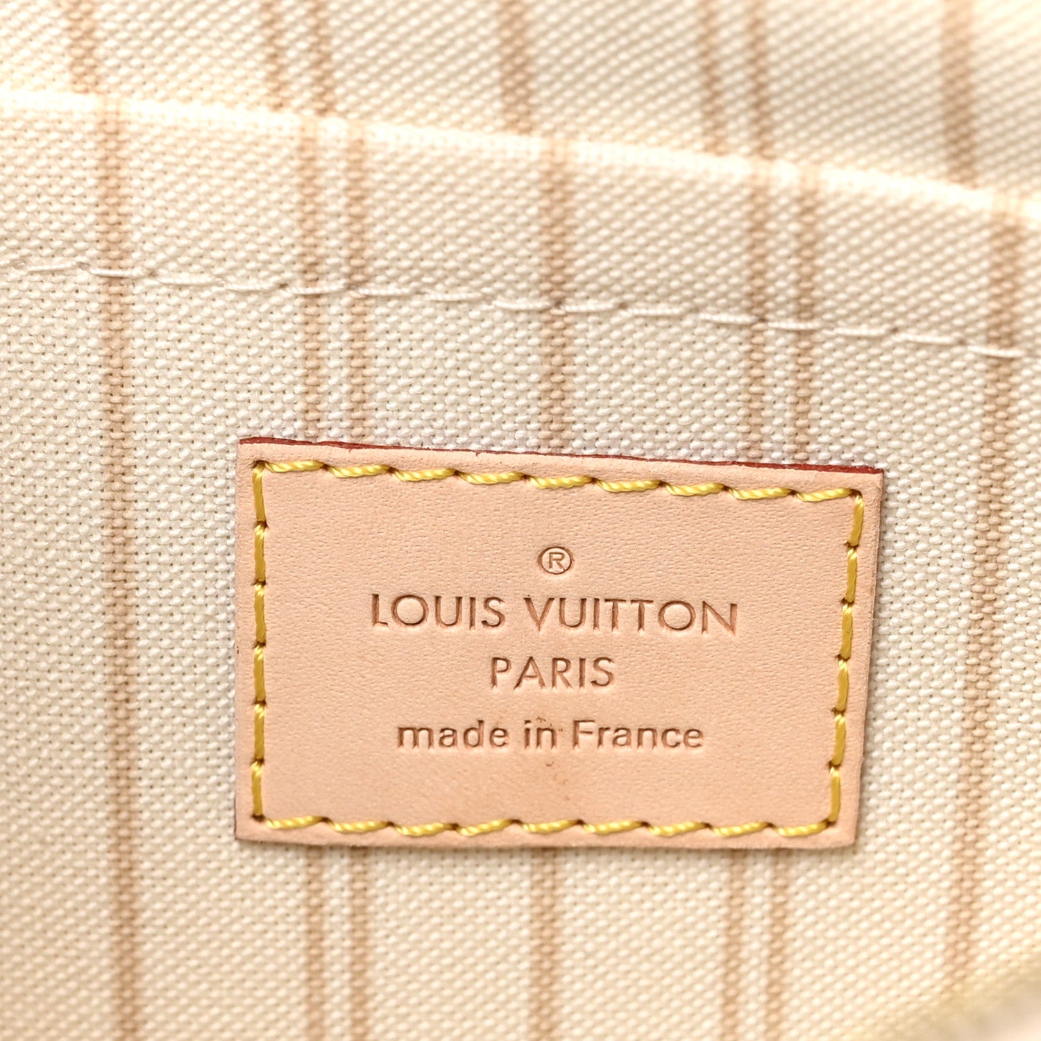 Louis Vuitton Damier Azur Neverfull MM GM Pochette 6 of 7