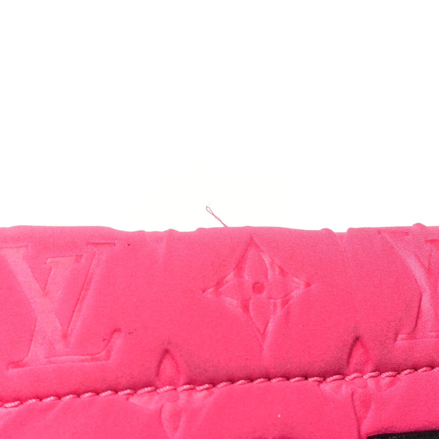 Monogram Scuba Clutch Pochette Fuchsia