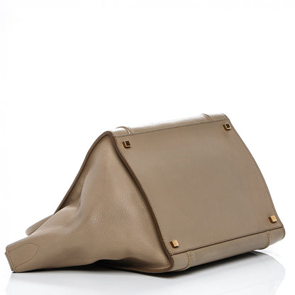 Celine Supple Calfskin Medium Phantom Luggage Beige 4 of 6