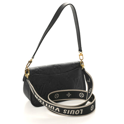 Louis Vuitton Empreinte Monogram Giant Diane Black 2 of 9