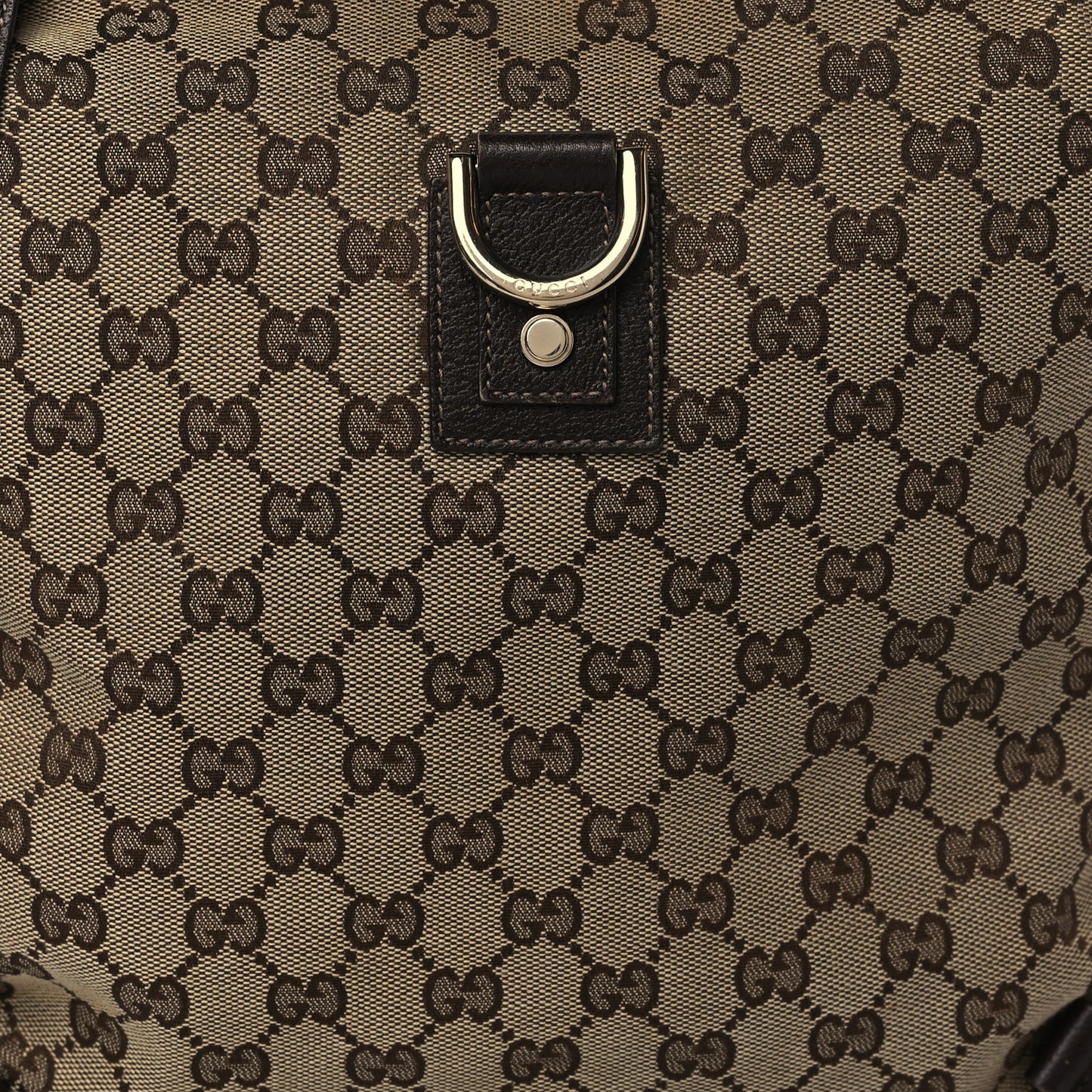 Monogram Abbey Messenger Bag Dark Brown