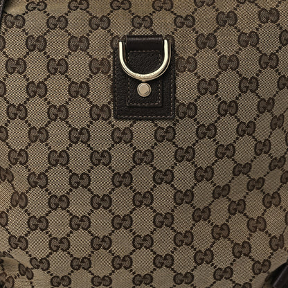 Gucci Monogram Abbey Messenger Bag Dark Brown 7 of 9