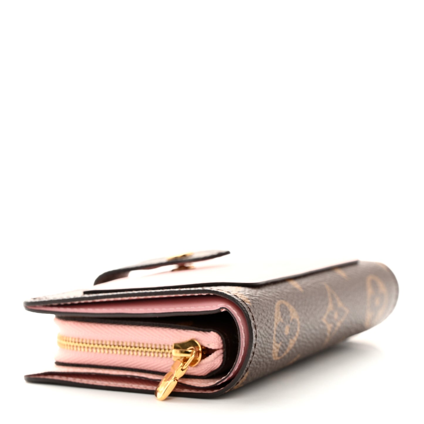 Monogram Juliette Wallet Rose Ballerine