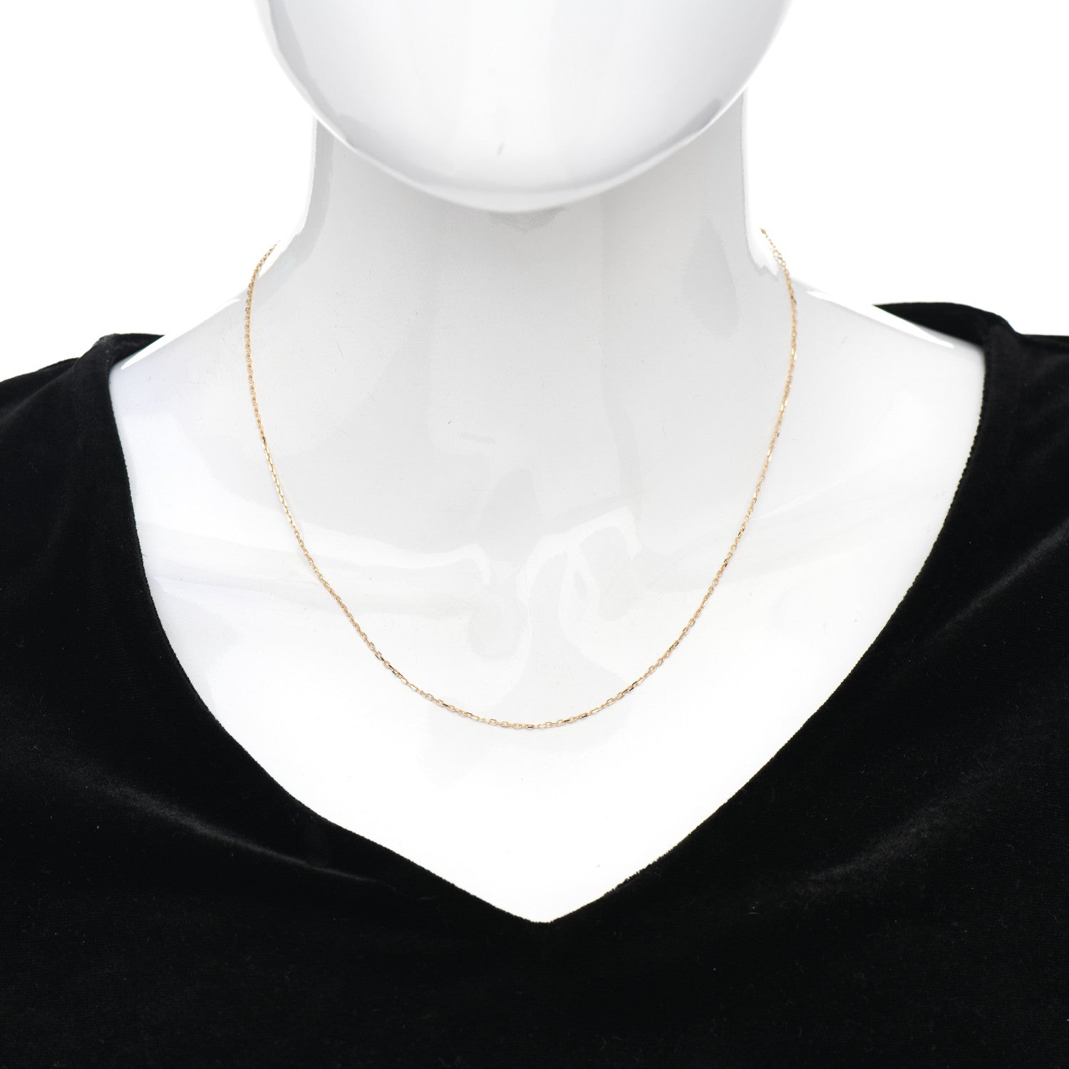 Cartier 18K Yellow Gold Chain Necklace 2 of 4