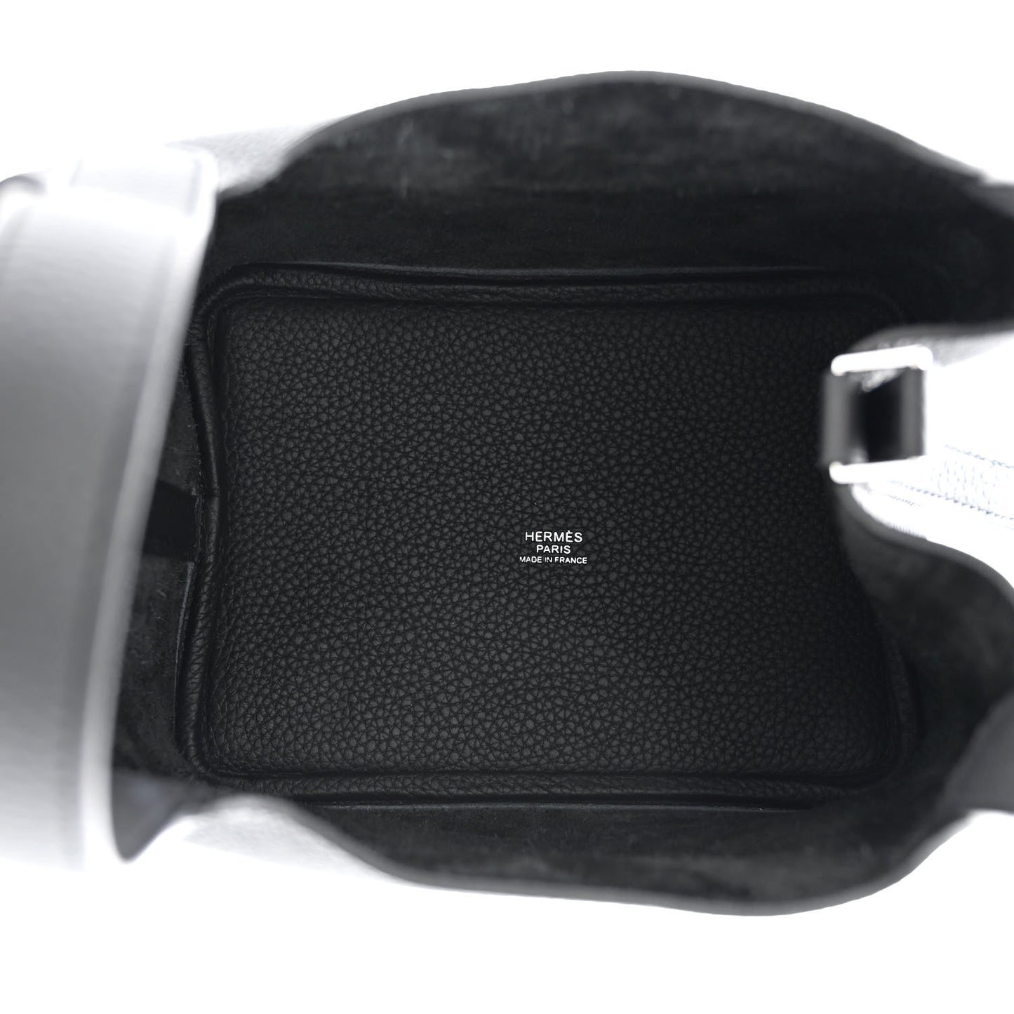 Taurillon Clemence Picotin Lock 18 PM Black