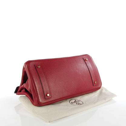 Hermes Taurillon Clemence JPG Birkin 42 Rouge H 3 of 19