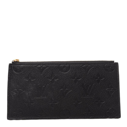 Louis Vuitton Empreinte Felicie Chain Wallet Zippered Insert Black 1 of 7