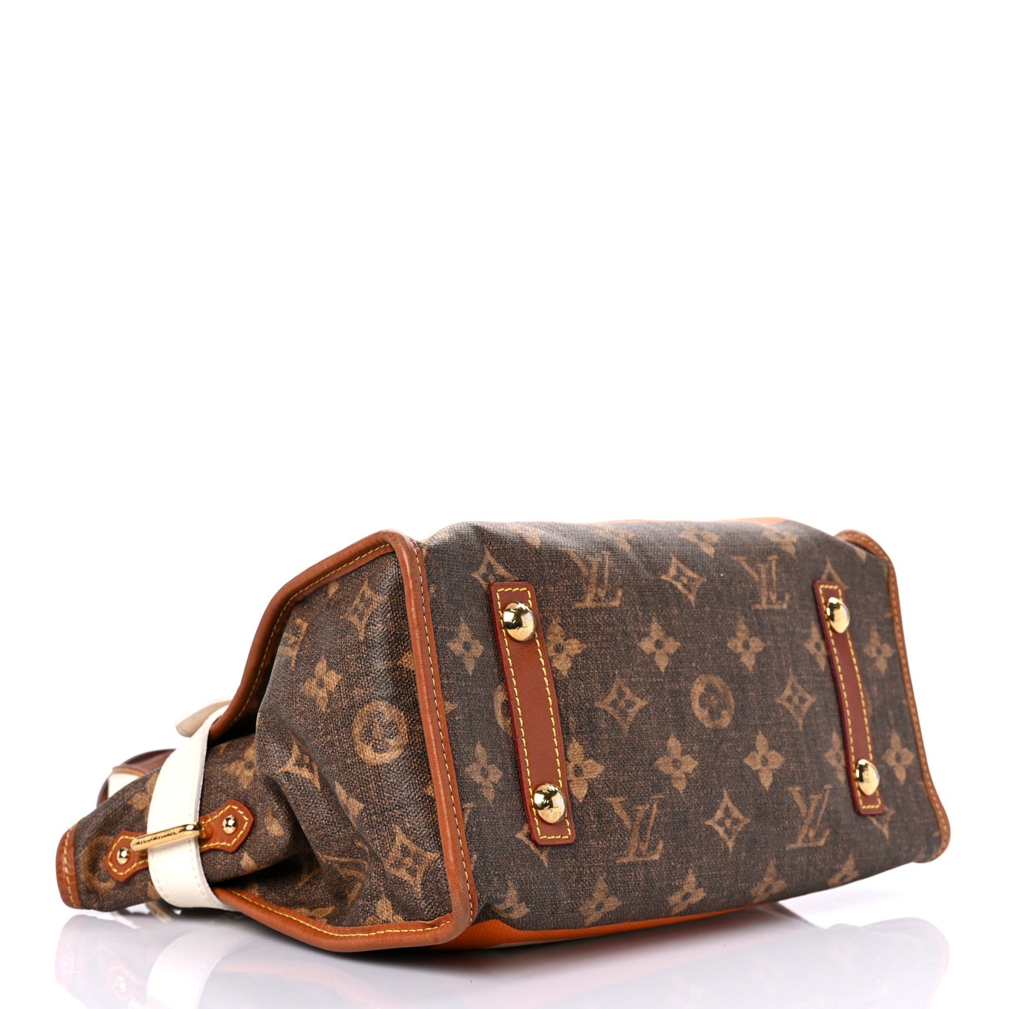 Monogram Rayures Tisse Sac PM