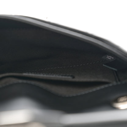 Chanel Calfskin Quilted CC Uniform Flap Belt Bag Black 5 of 11