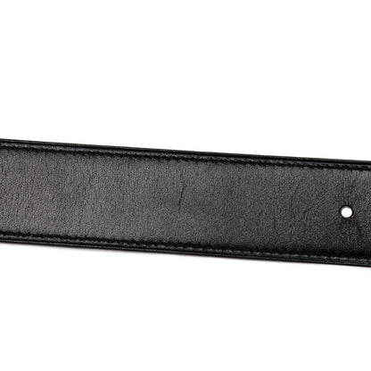 Hermes Box Togo 32mm H Belt 75 Black Gold 9 of 10