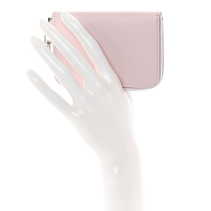 Hermes Evercolor Zipengo Chain D'Ancre Compact Cardholder Mauve Pale 4 of 8