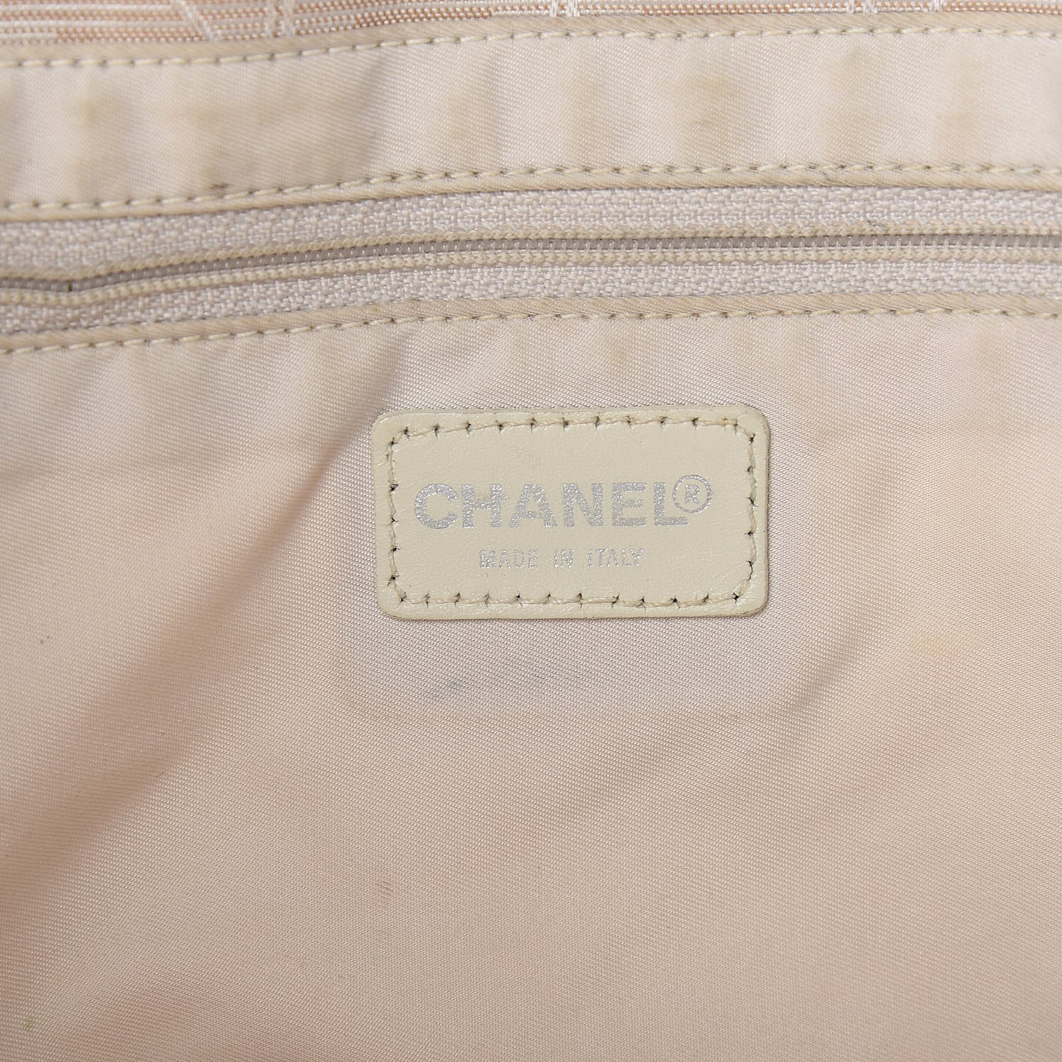 Chanel Nylon Medium Travel Tote Beige 6 of 14