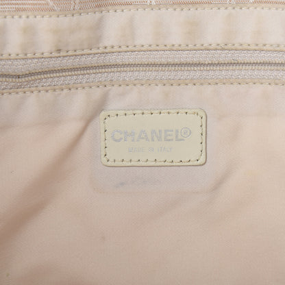 Chanel Nylon Medium Travel Tote Beige 6 of 14