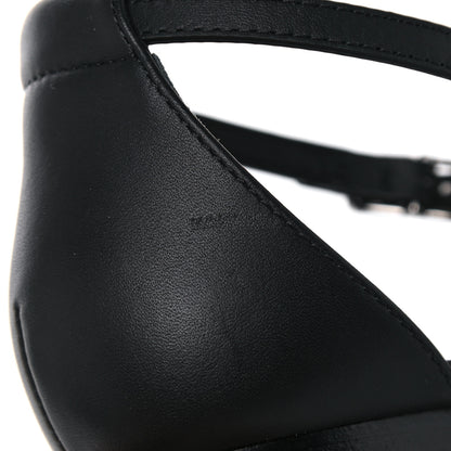 Hermes Calfskin Encens 50 Sandals 36.5 Black 8 of 11