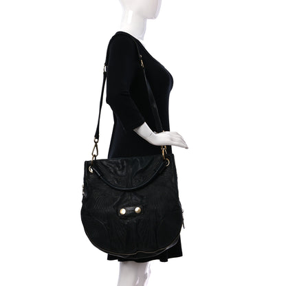 Alexander McQueen Calfskin Zip Hobo Black 2 of 25