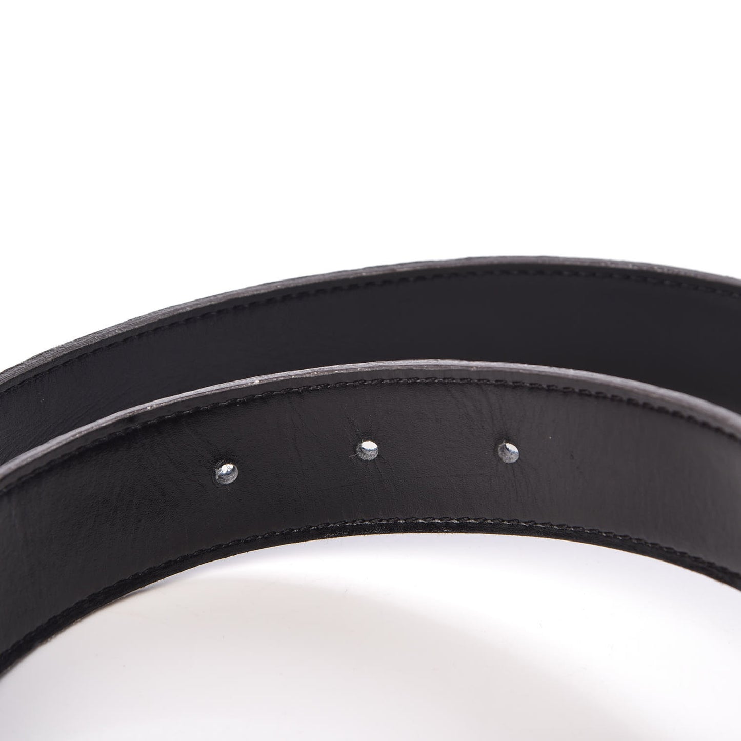 Togo Box 32mm Belt Strap 80 Blue Jean Black