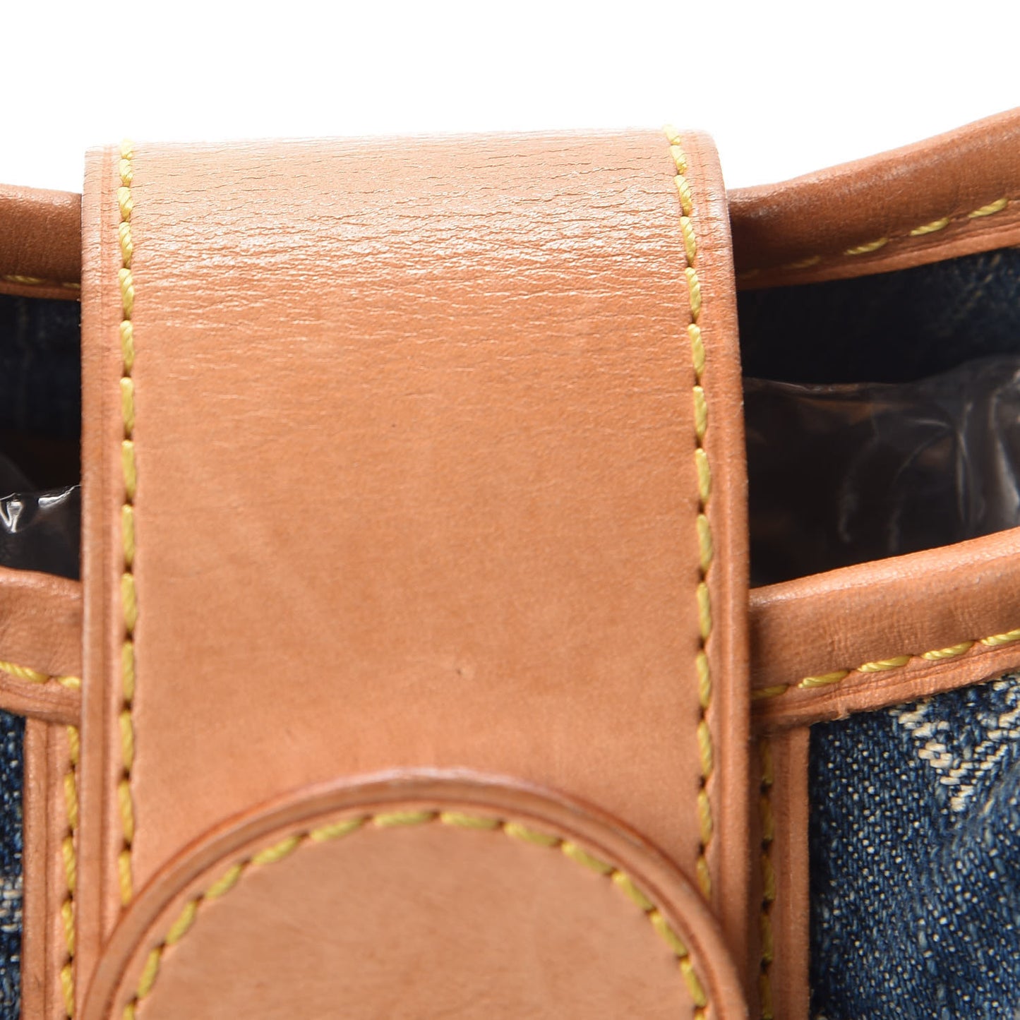 Monogram Denim Pleaty Blue