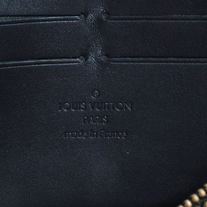 Louis Vuitton Vernis Zippy Wallet Blue Infini 6 of 7
