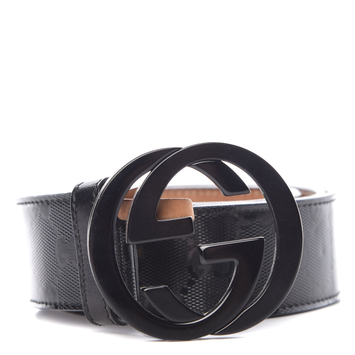 Imprime Monogram Interlocking G Belt 90 36 Black
