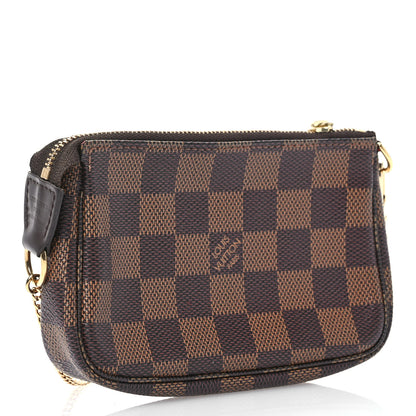 Louis Vuitton Damier Ebene Mini Pochette Accessories 3 of 7