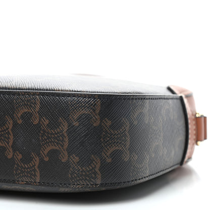 Celine Triomphe Canvas Small Camera Bag Tan 7 of 10