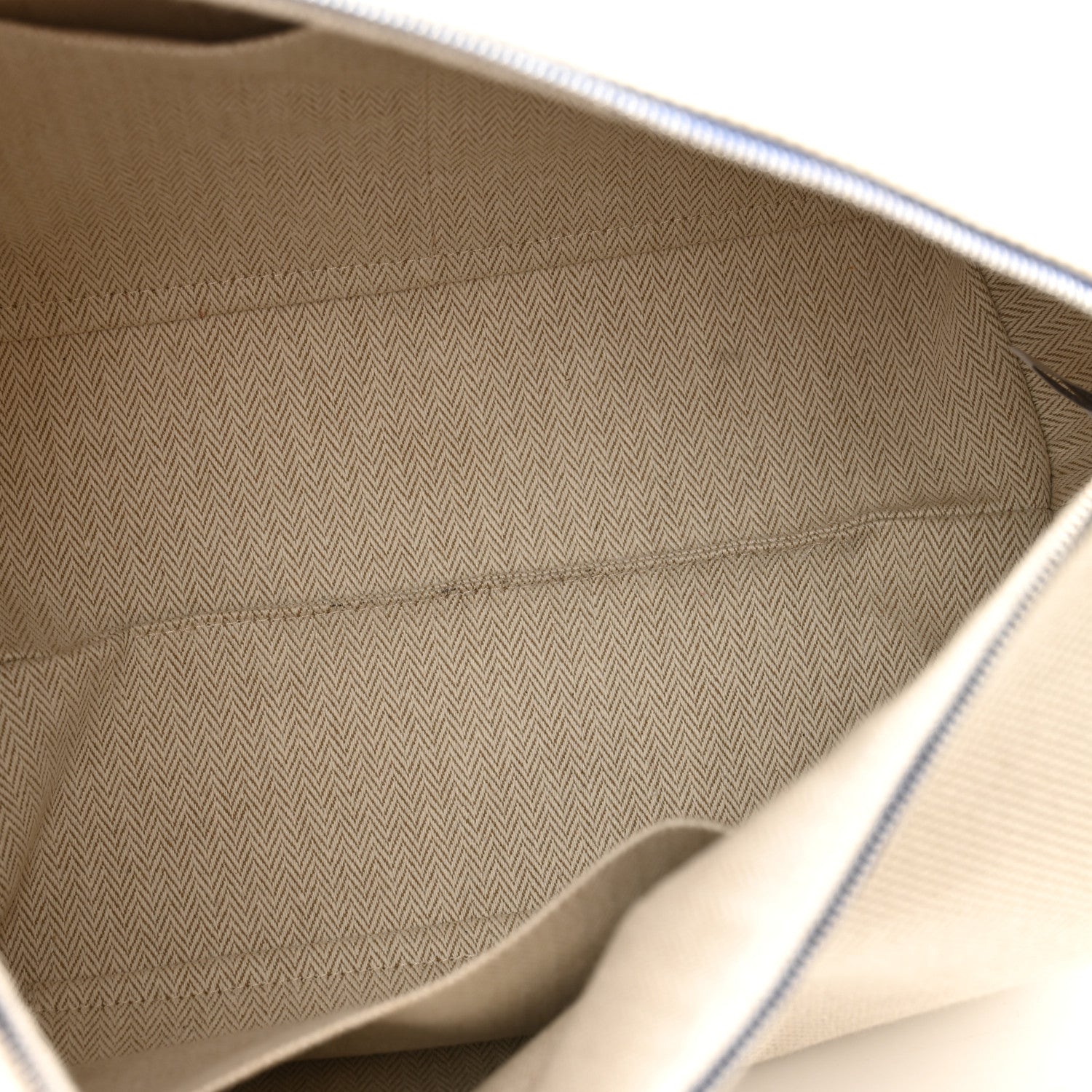 Hermes Canvas Large Bride-A-Brac Cabriole Case Gris Perle 5 of 8