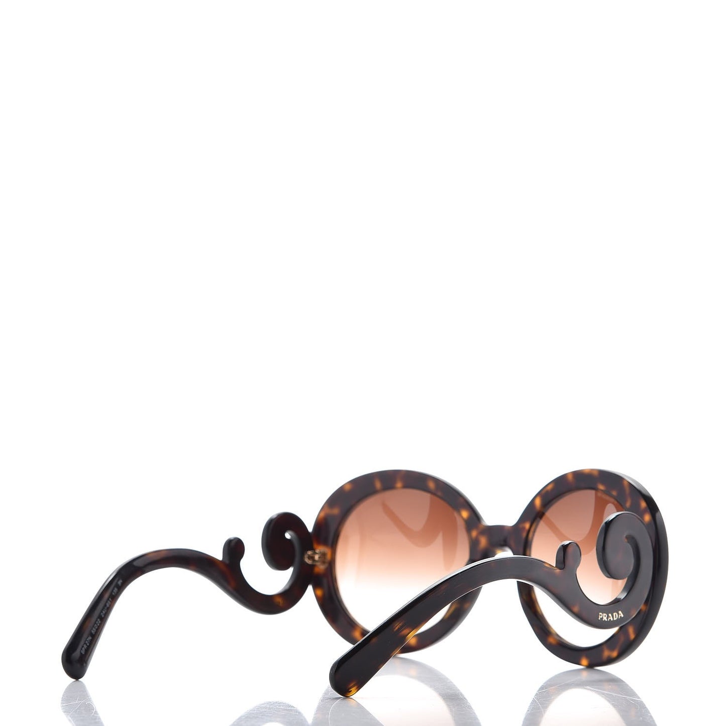 Baroque SPR 27N Round Sunglasses Havana