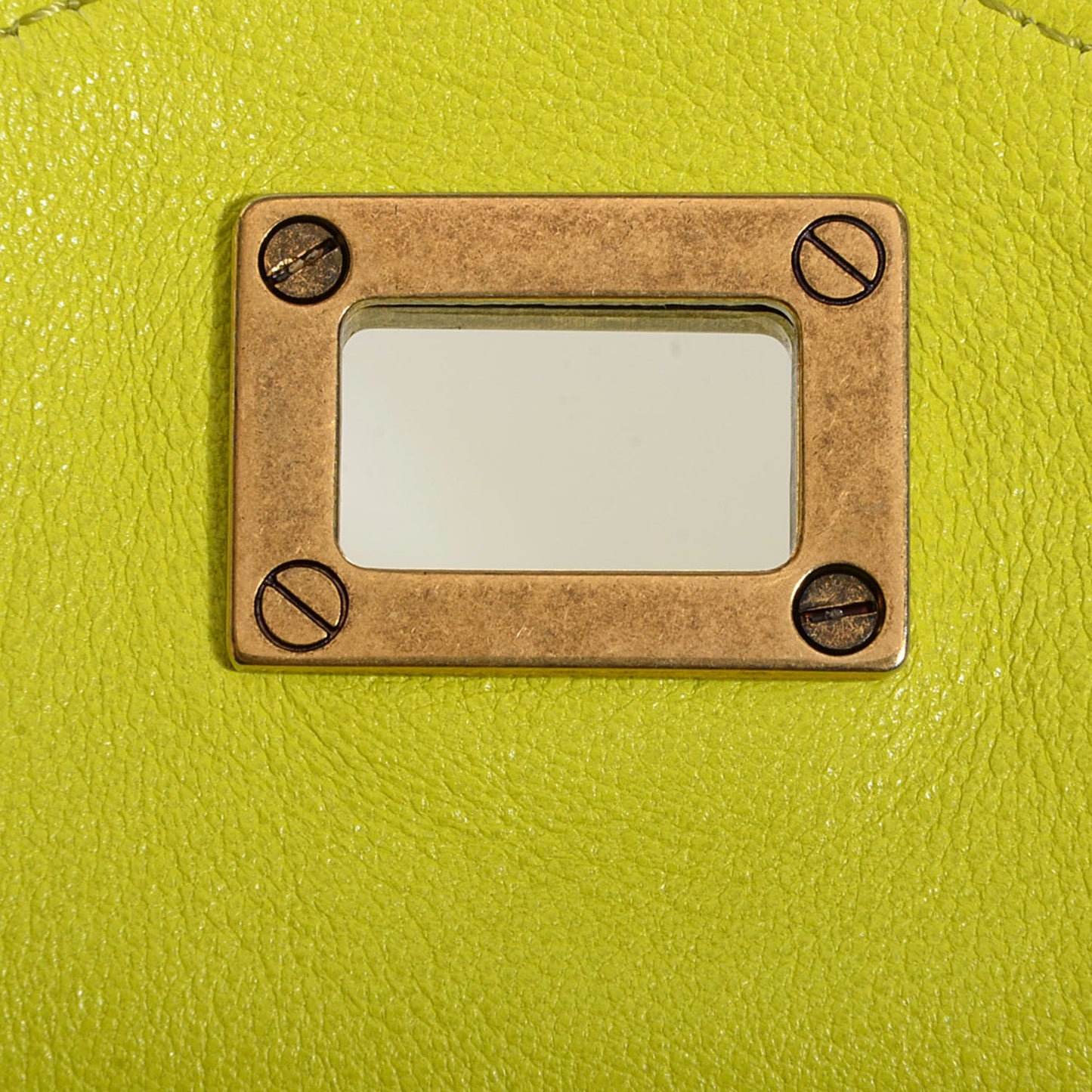 Leather PS1 Pochette Citron